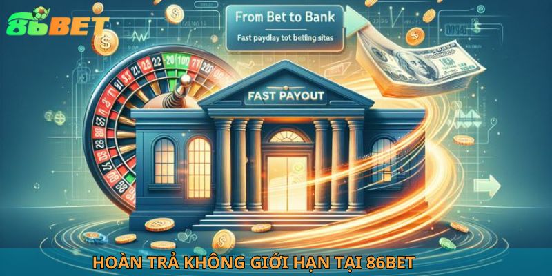Hoàn trả không giới hạn tại 86BET